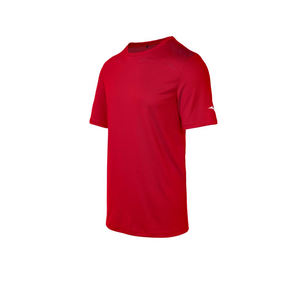 Mens Mizuno T-Shirts Red Philippines (RJILVH465)